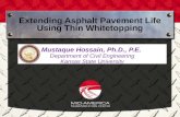 Extending Asphalt Pavement Life Using Thin Whitetopping