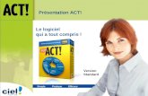 Présentation ACT! 2000 - Standard