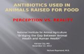 Dr. Richard Raymond - Antibiotics Used In Animals Raised for Food