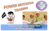 Power motivation training