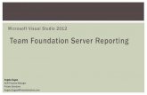 Visual studio alm 2012   reporting overview