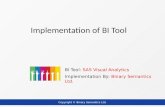 Implementation of BI Tool