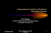 М.Г.Гоман (2000 final) – Численный анализ нелинейной динамики систем