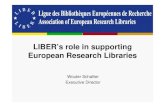 LIBER's role in supporting European research libraries