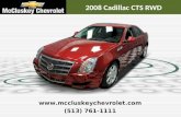 Used 2008 Cadillac CTS RWD w/1SA Sedan at Cincinnati & Hamilton, Ohio