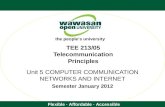 COMPUTER COMMUNICATION NETWORKS AND INTERNET