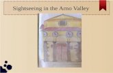 Presentazione sightseeing in valdarno, drawings about tourist atractions in the Arno Valley