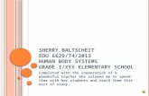 Sherry baltscheit -human body systems power point