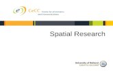 University of Ballarat Spatial Research