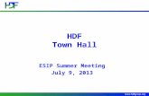 HDF Town Hall
