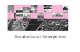 Arquitecturas  Emergentes