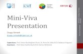 PhD Mini Viva Talk