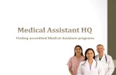 Finding accredited medical assistant programs
