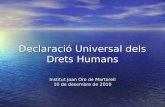 Declaració universal dels drets humans