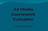 A2 Media Coursework Evaluation Questions 3 & 4