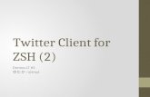 Twitter Client for ZSH (2)