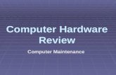Computer Hardware Review