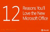 12 Reasons You'll Love the New Microsoft Office
