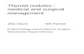 Medical and surgical management of thyroid nodules