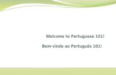 Portuguese lesson: Ponto de Encontro - Unidade 1