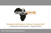 Castle Peak Mining Ltd. Investor Presentation