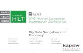 HLT 2013 - Big Data Navigation and Discovery by Stefan Andreasen & Jeff Godbold