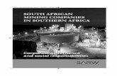 South African Mining Companies in Southern Africa