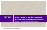 Madis Tiik: Kuinka tietotekniikka tukee kansalaisen terveydenhoitoa 3.9.2013