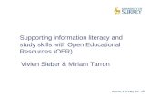 Sieber & Tarron - Supporting information literacy and study skills with Open Educational Resources (OER)