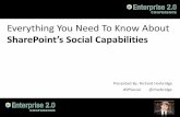 Enterprise 2.0 - Everything You Need To Know About SharePoint 2010 Social Capabilities