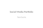 Social Media Portfolio: Tara Cuccia