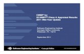 2011 Sep CMMI Process Maturity Report