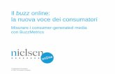Presentazione Nielsen BuzzMetrics