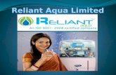 Reliant aqua - RO Water Purifier