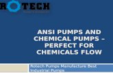 ANSI Pumps and Chemical Pumps - Perfect for the air and through Pumps