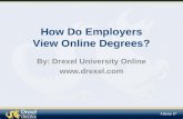 Drexel University Online - Online Education Infographic PowerPoint