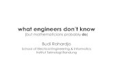 what engineers don't know (but probably mathematicians do)