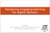 Designing engaging learning for digital learning