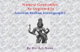 Natural geotextiles in ancient india