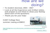 BMCC Rowing Research