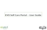 Evo self care portal - User Guide