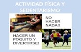 Actividad física y sedentarismo power