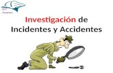 Investigación de accidentes e incidentes