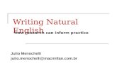Writing Natural English