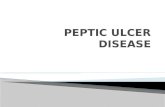 Peptic ulcer disease
