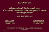 Diagnosis of abdominal tuberculosis