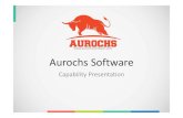 [Aurochs] Capability Overview