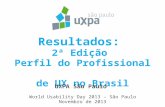 2ª edição - Perfil do Profissional de UX no Brasil
