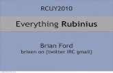 RubyConf UY 2010
