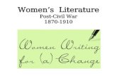 Intro to women's writing